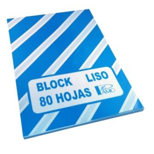 Block A4 liso 80h obra
