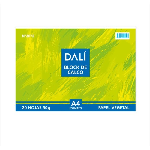 Block A4 papel calco 20h