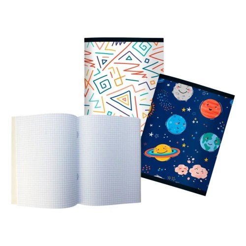 Cuaderno cuadriculado 48h