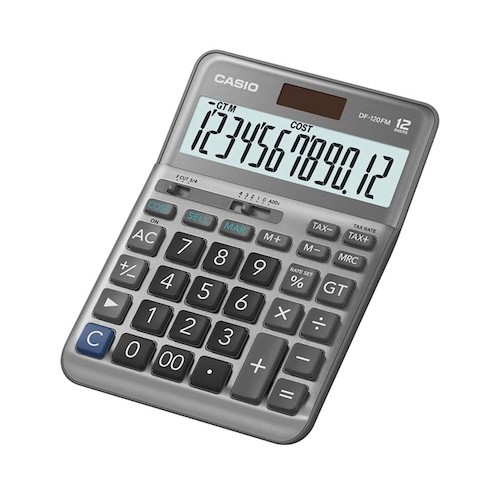 Calculadora CASIO DF-120 12 dígitos