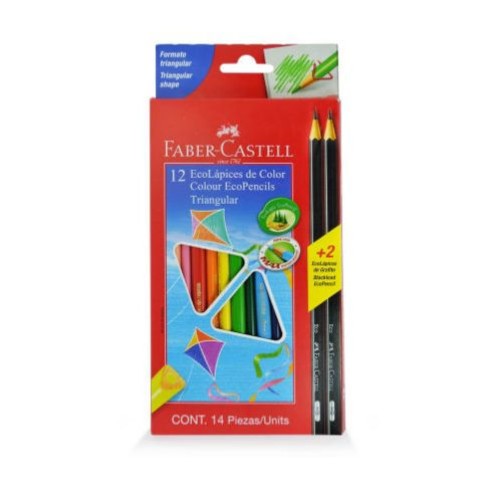 Lápices color FABER CASTELL 12u