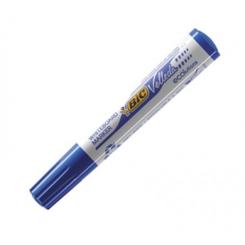 Marcador BIC p/pizarra Azul