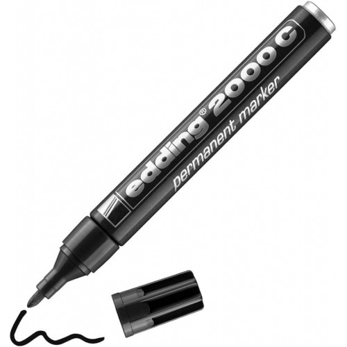 Marcador EDDING 2000 C Negro