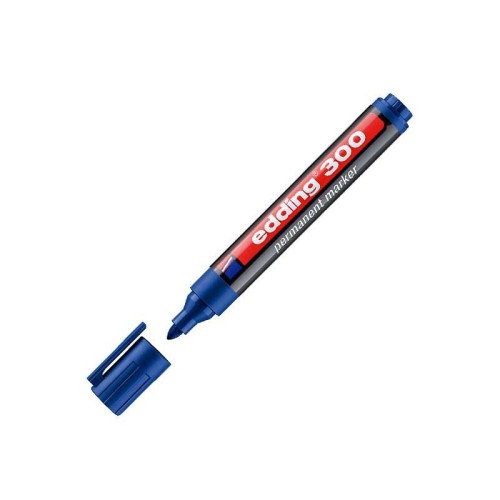 Marcador EDDING 300 perm. Azul