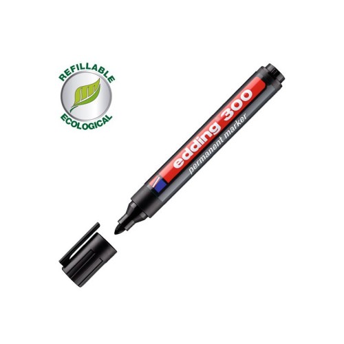Marcador EDDING 300 perm. Negro