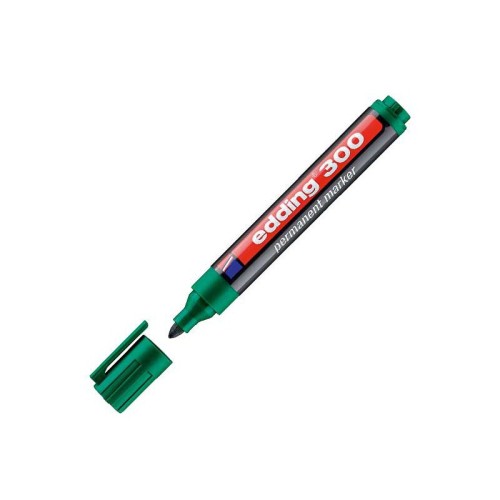 Marcador EDDING 300 perm. Verde