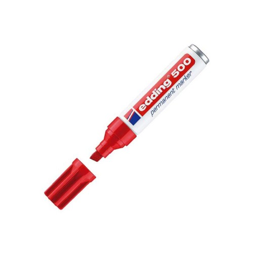 Marcador EDDING 500 perm. Rojo
