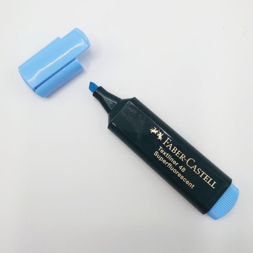 Destacador FABER CASTELL Celeste