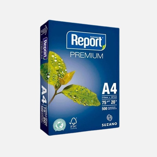Papel REPORT A4 75g 500h