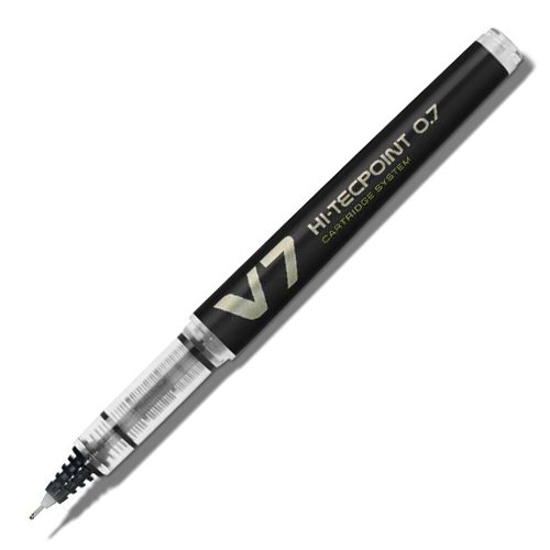 Lapicera PILOT V7 recargable Negro