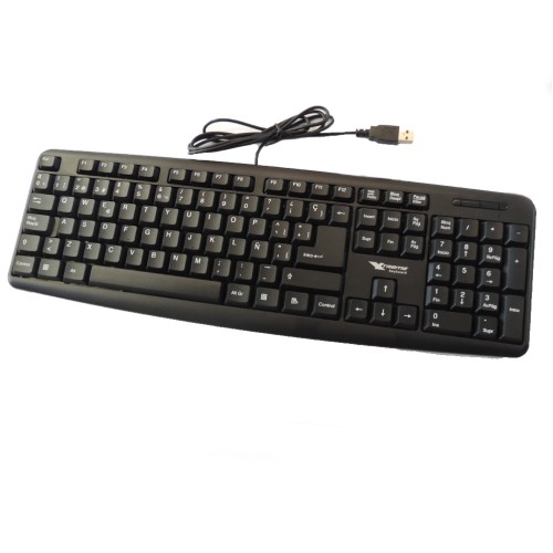 Teclado USB c/cable