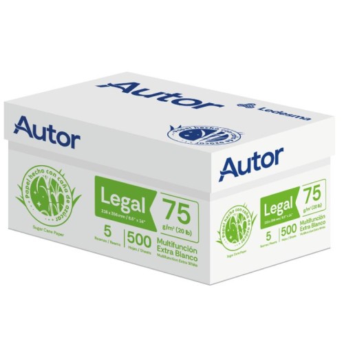 Papel AUTOR oficio 75g 500h