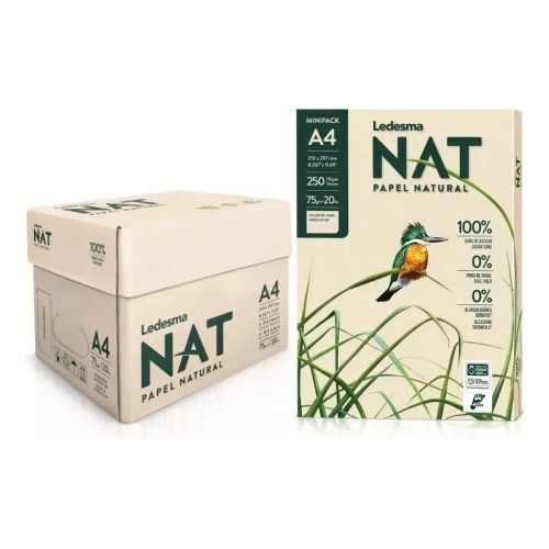 Papel NAT A4 75g 500h