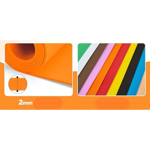 Goma eva 40x60cm Marrón