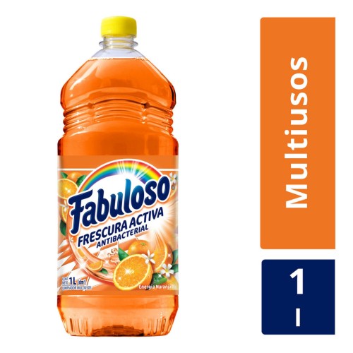 Limpiador FABULOSO 1L Energía naranja